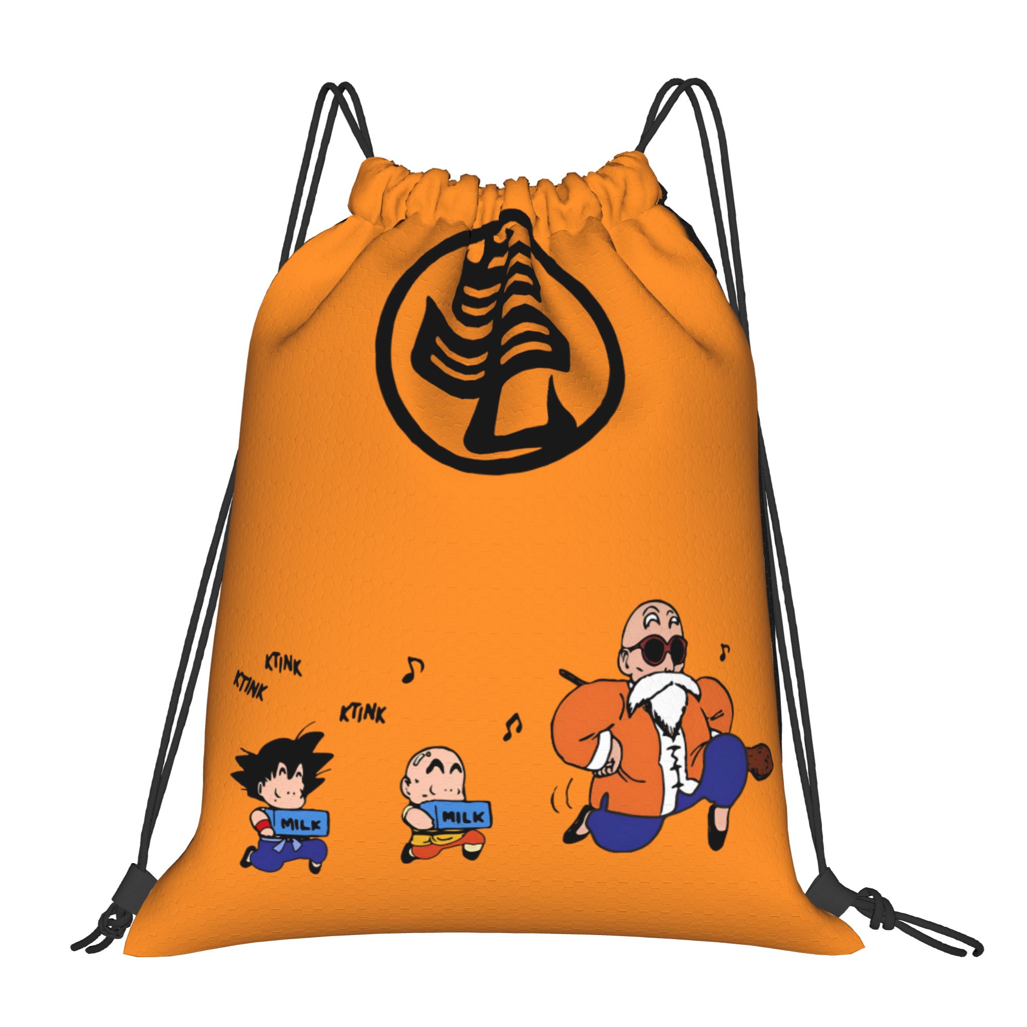 Drawstring Gym Bag - D-Dragon B-Ball Masters Roshis-mochilas con cordón