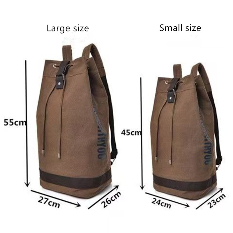 2026 Mochila de lona con corre - Canvas Backpack Casual reseña y precio