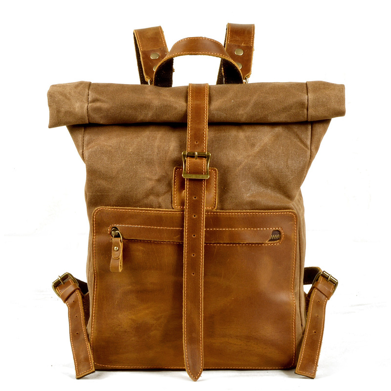 Nuevo modelo de mochila de lon - Canvas Backpack Casual reseña y precio