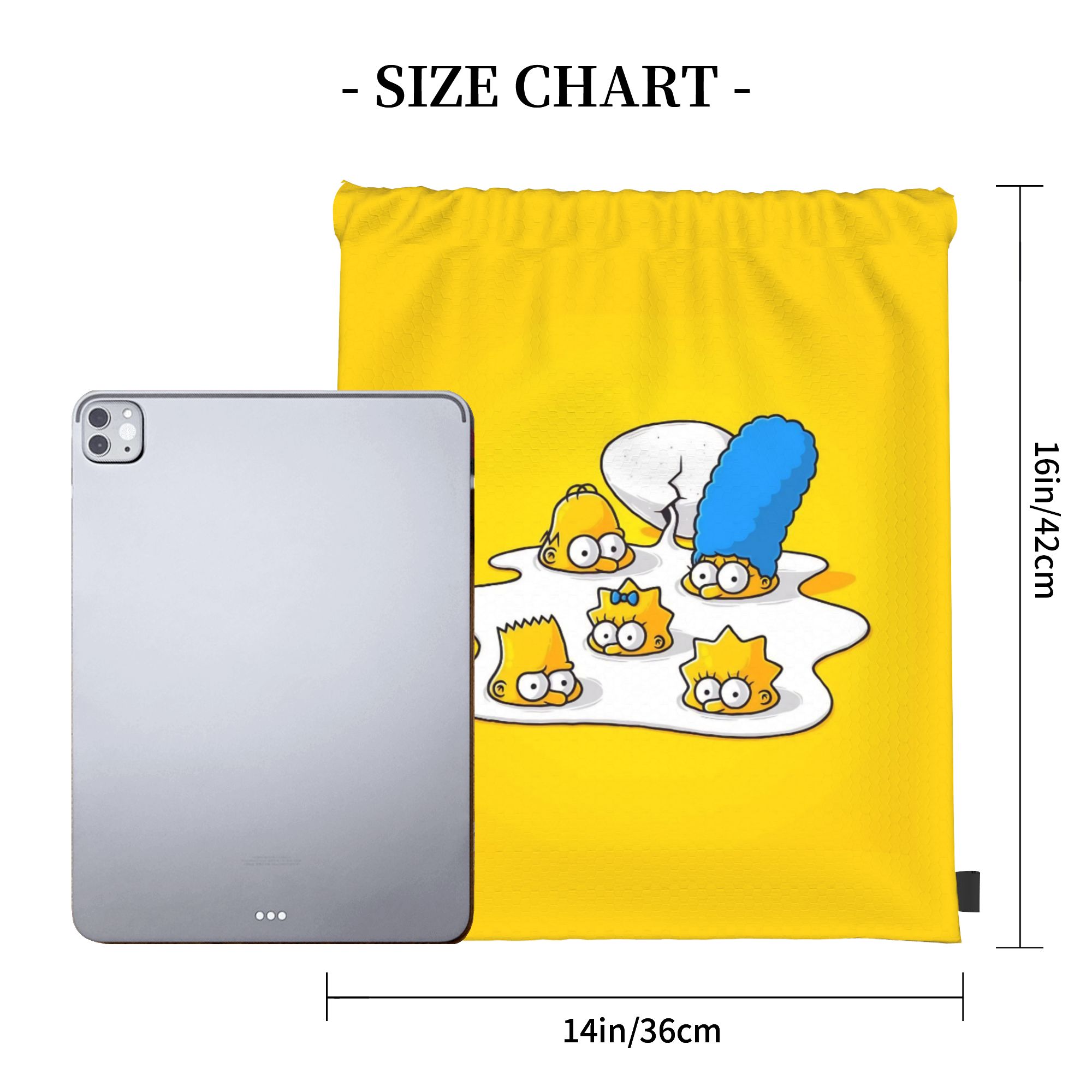 Mochila con Cordón de Simpson, - Drawstring Gym Bag reseña y precio