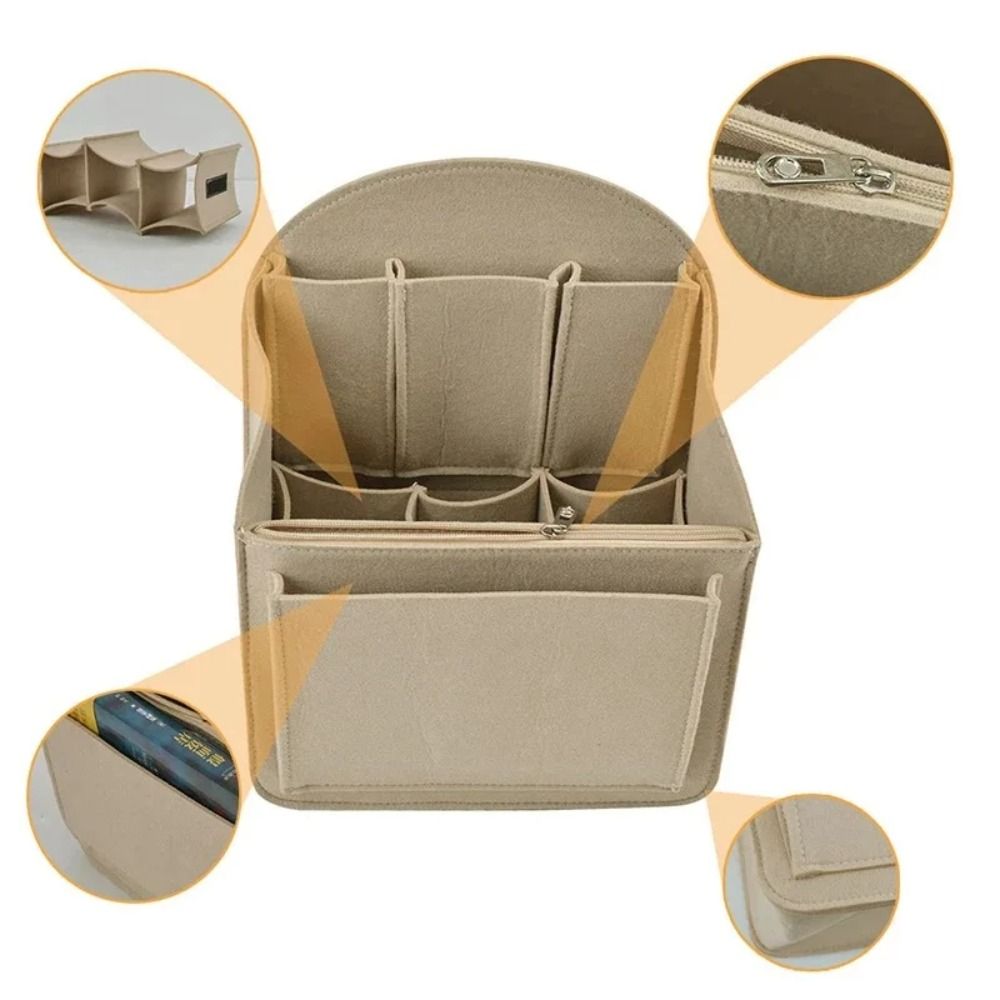 Organizador de maquillaje, bol - Backpack Insert Organizer reseña y precio